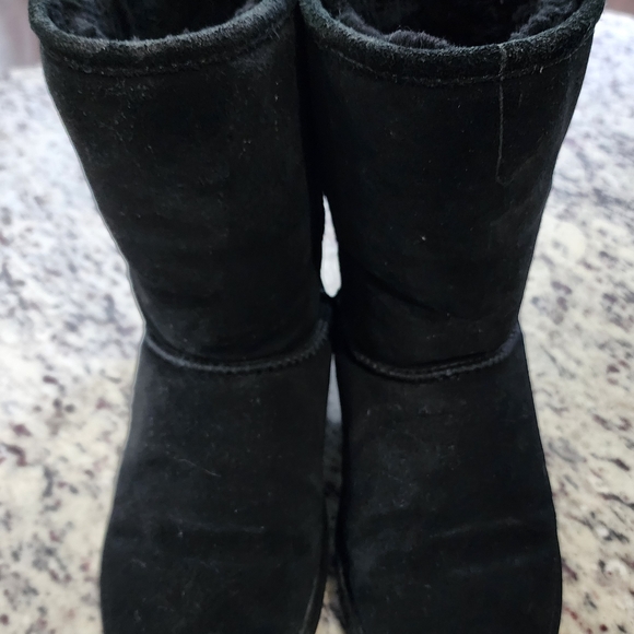 BearPaw Black Winter Boots - Picture 1 of 8